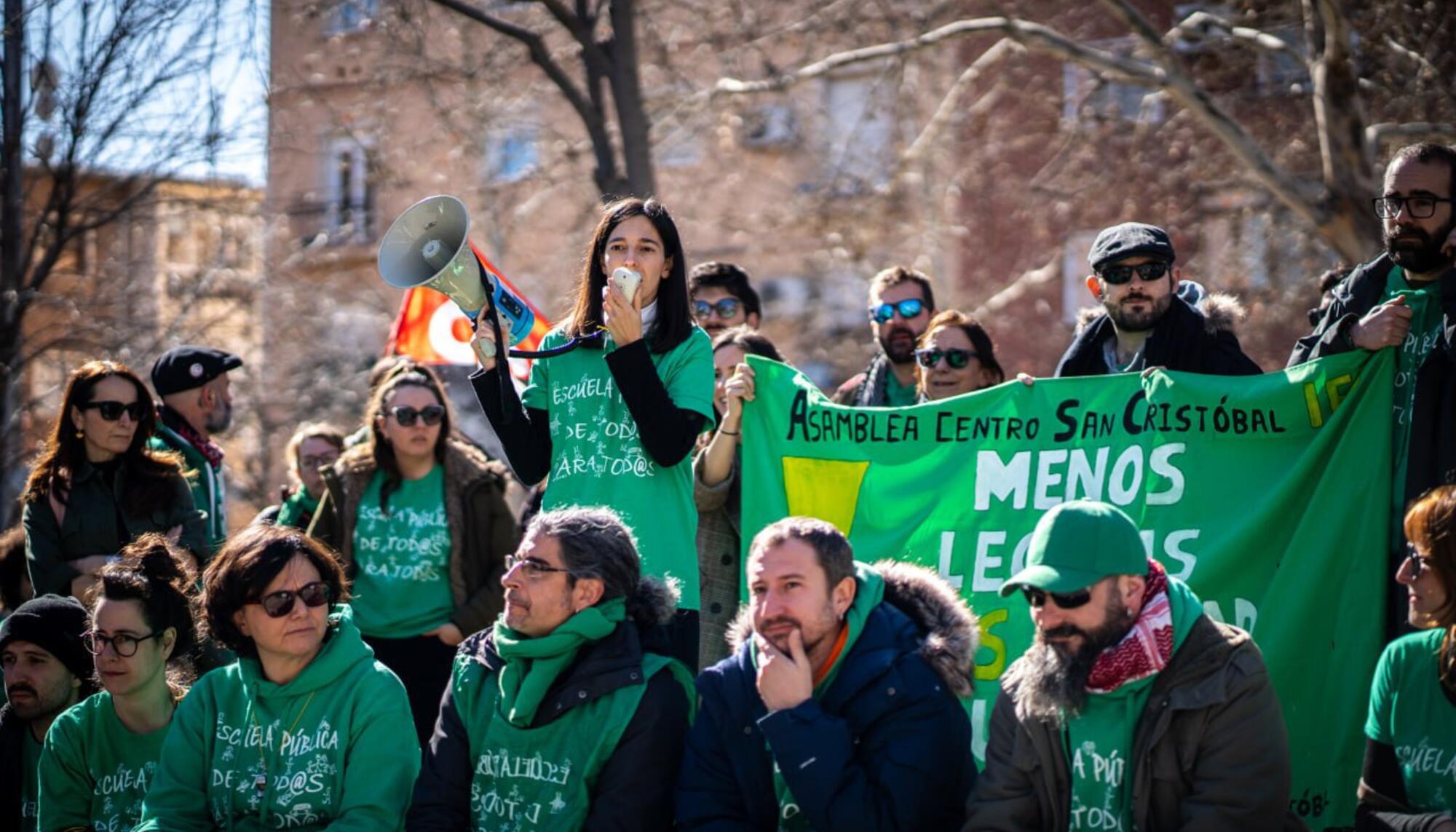 Asamblea huelga docentes - 1